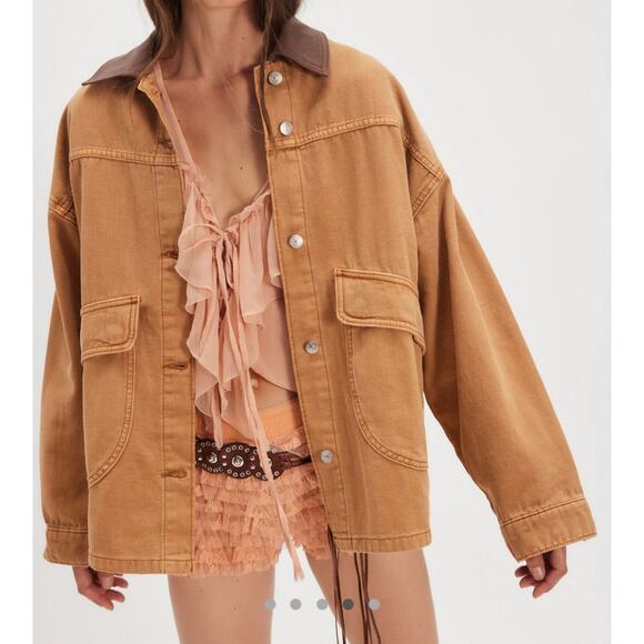 We the Free Lemon Denim Jacket - Picture 7 of 7